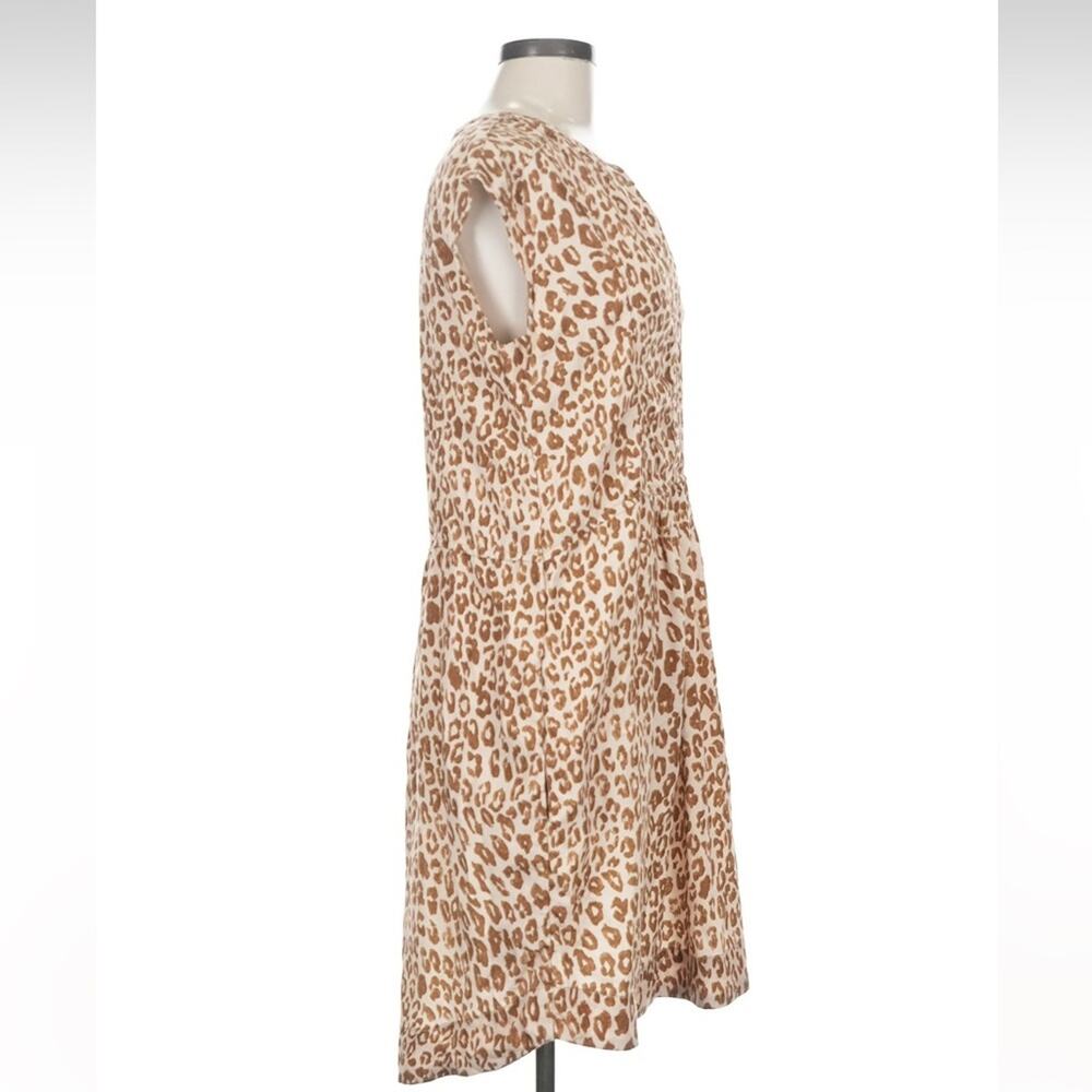 Pilcro Leopard Tunic Dress Medium Anthropologie - Picture 4 of 10